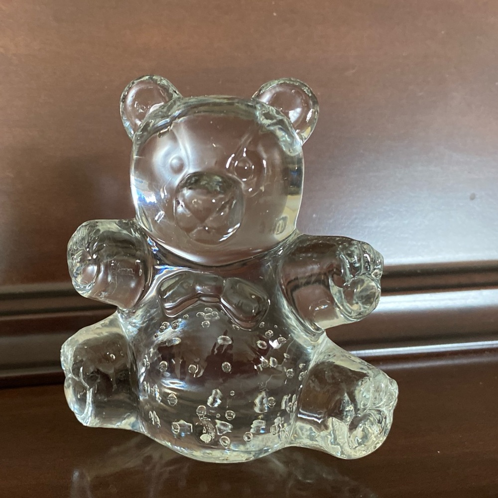 Lead Crystal Teddy bear
